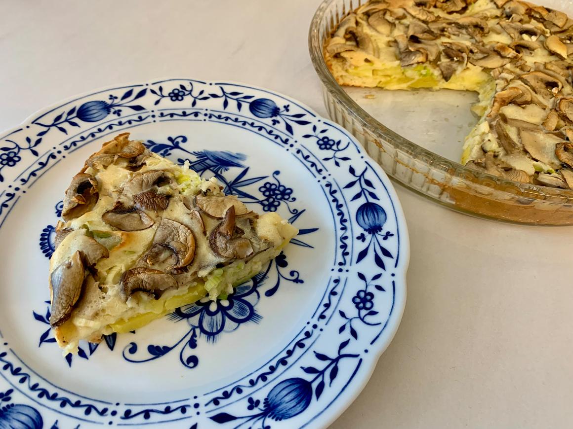 Kartoffel-Pfannkuchen-Auflauf