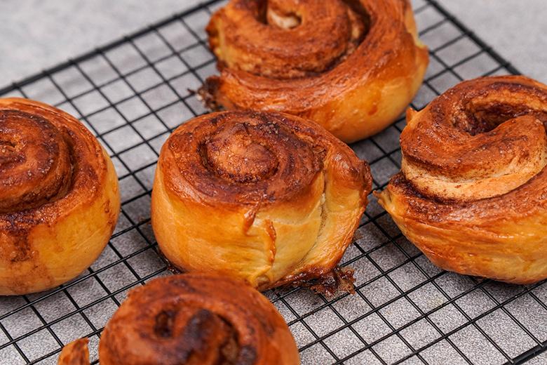 Zimtschnecken mit Trockenhefe