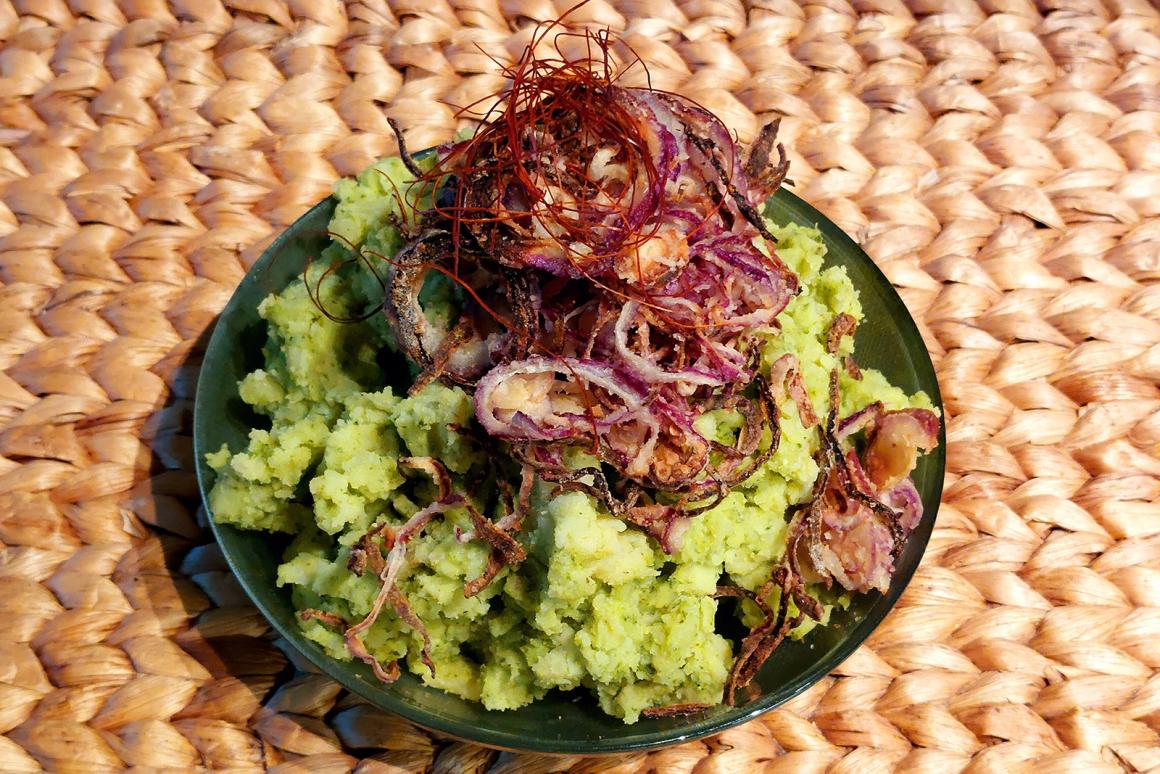 Kartoffel-Bärlauchstampf