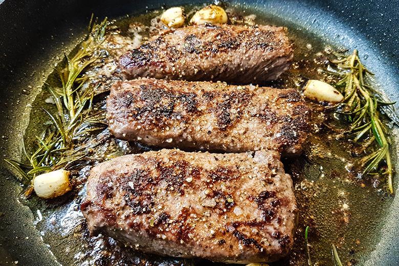 Lammlachse aus der Pfanne