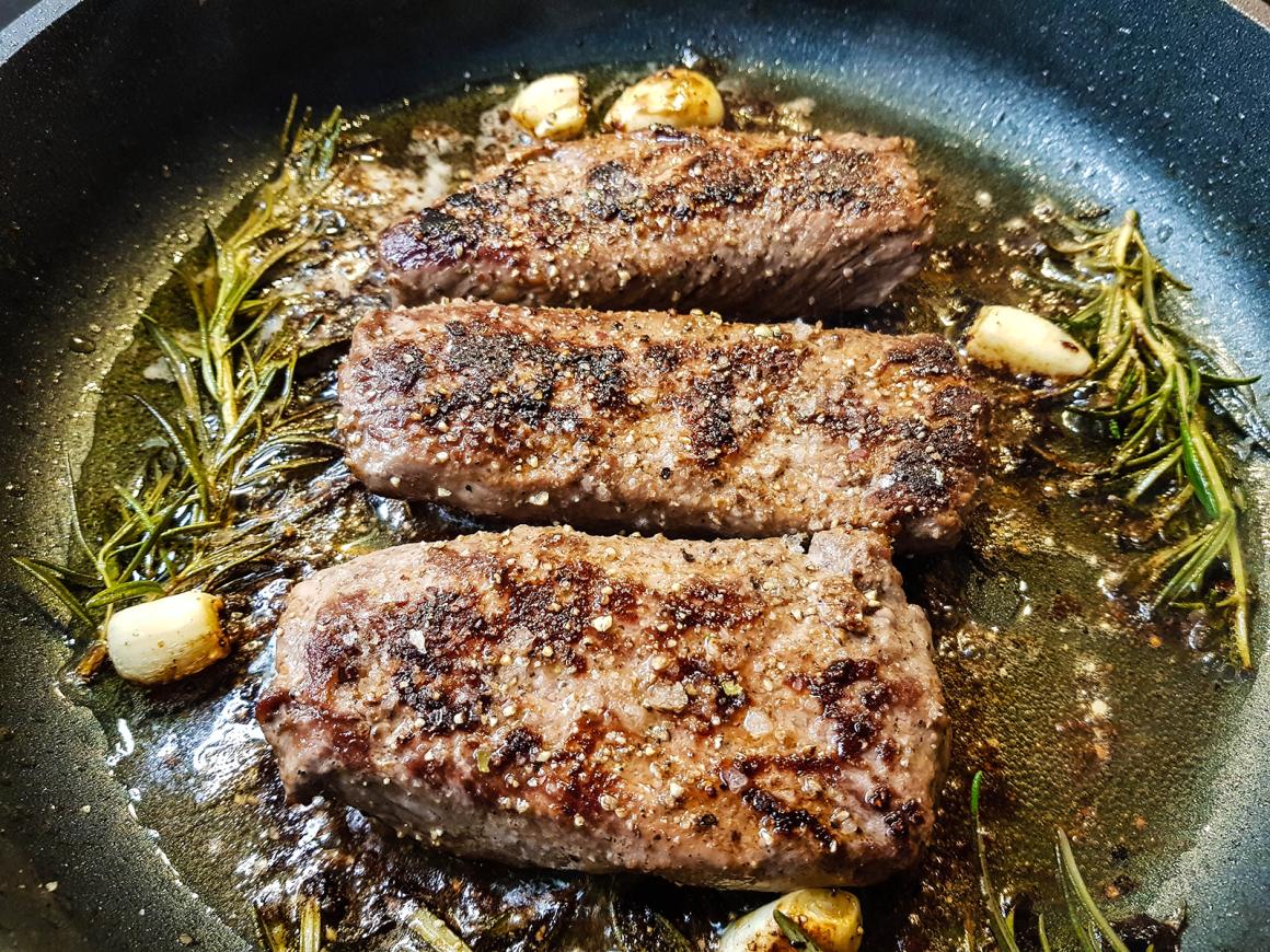 Lammlachse aus der Pfanne