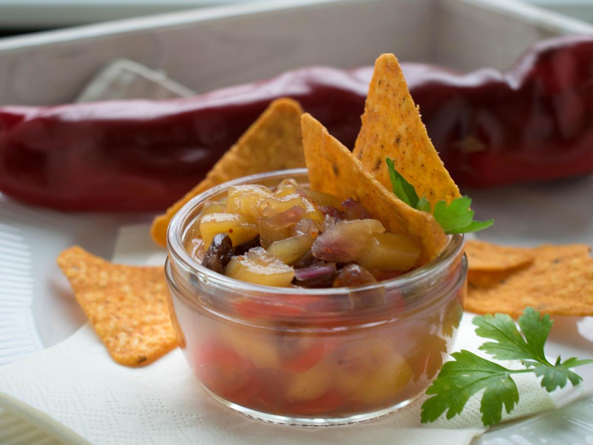 Pfirsich-Salsa