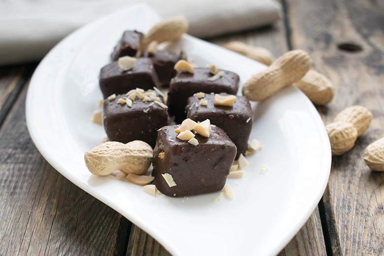 Erdnussbutter-Eiskonfekt