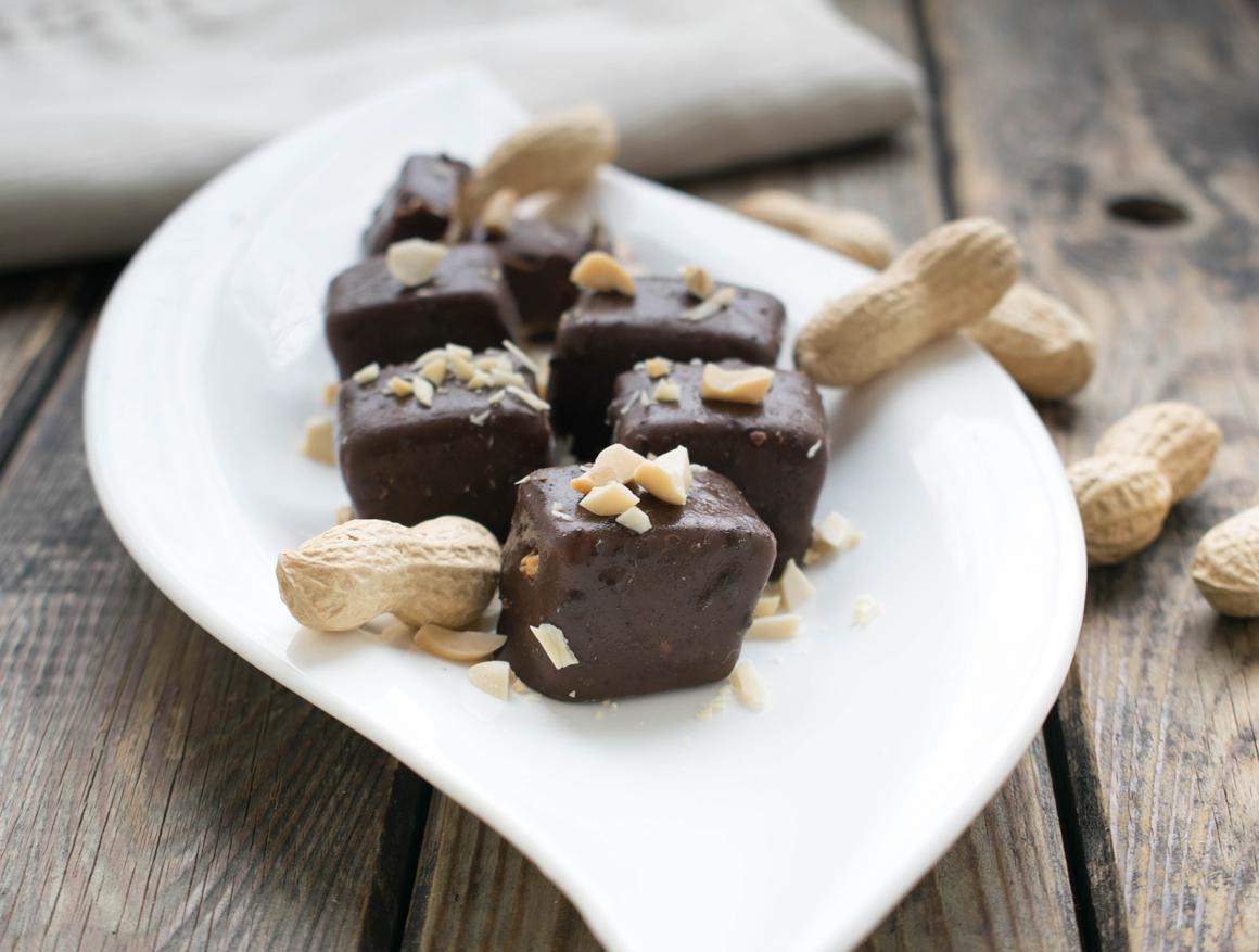Erdnussbutter-Eiskonfekt