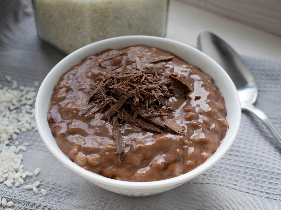 Schoko-Zimt-Risotto