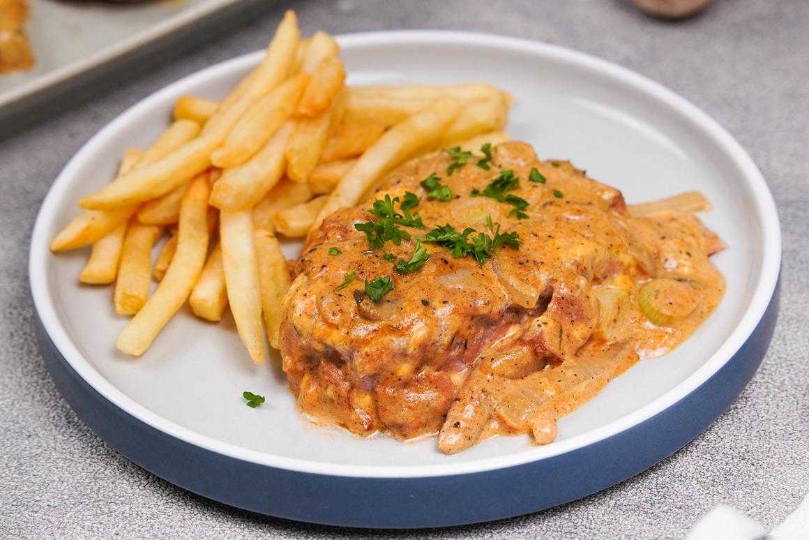 Party-Schnitzelpfanne