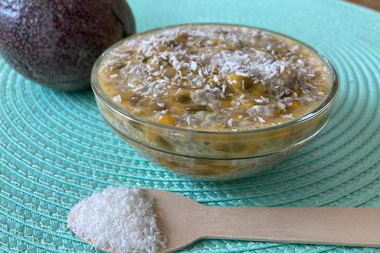 Exotischer Chiapudding