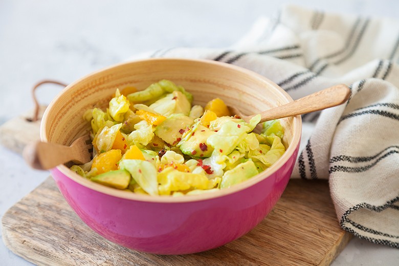 Avocadosalat mit Orangen