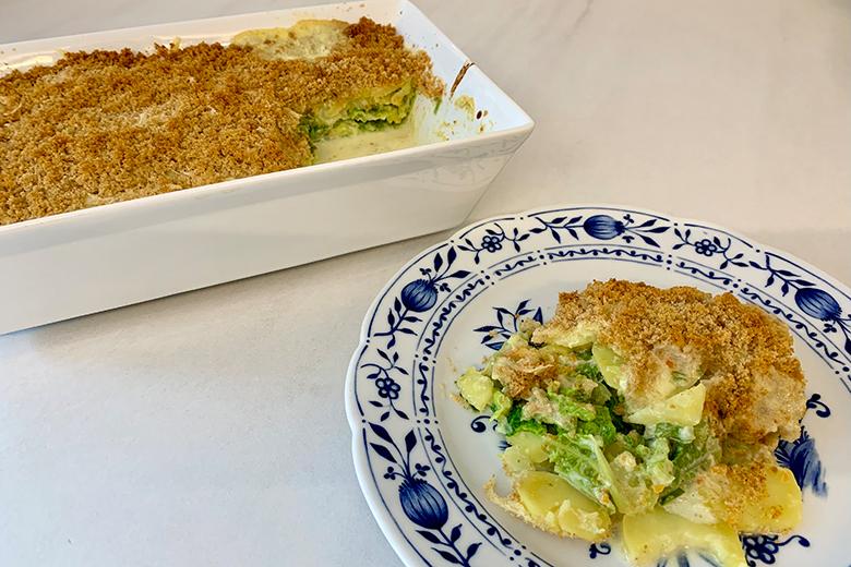 Wirsing-Kartoffel-Auflauf