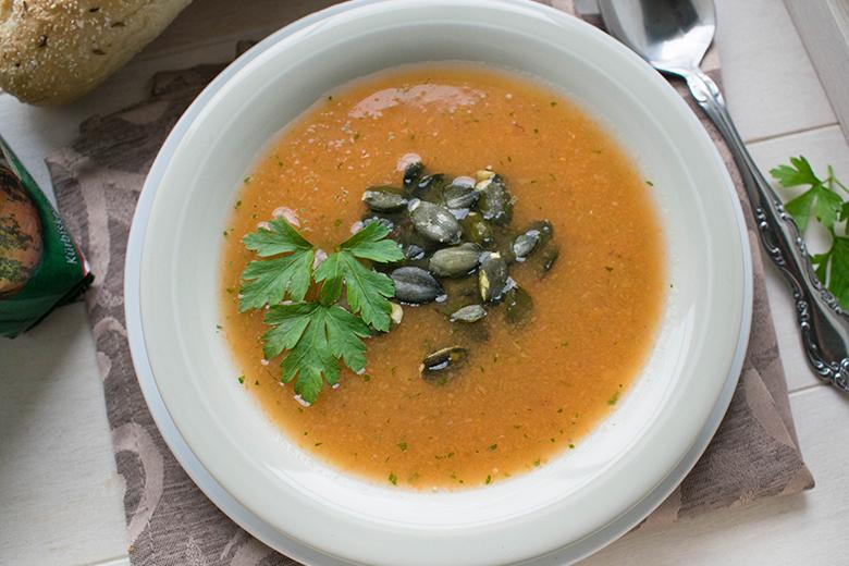 Rohkost Möhren-Suppe