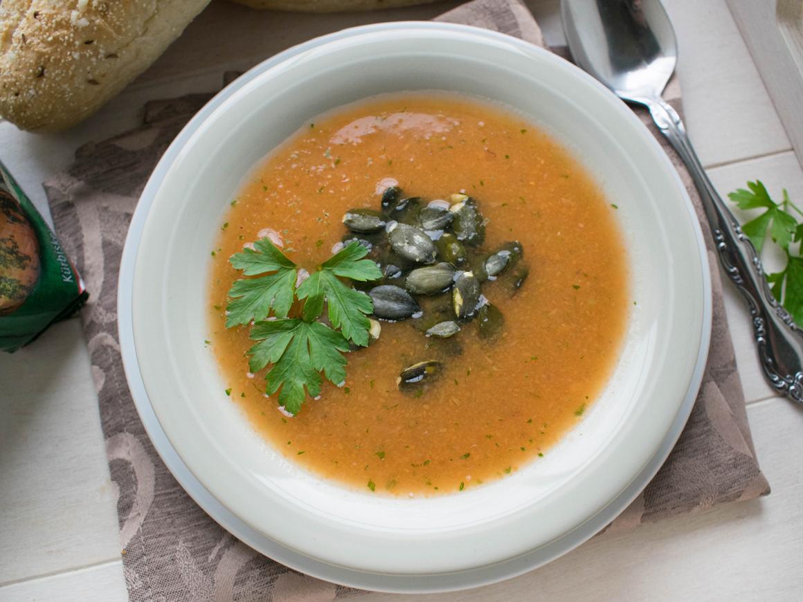 Rohkost Möhren-Suppe