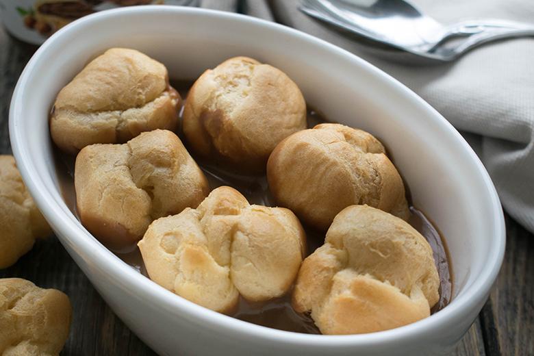 Profiterole mit Nutella
