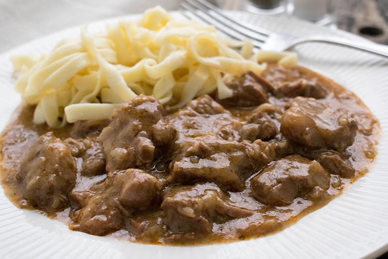 Butterzartes Rahmgulasch