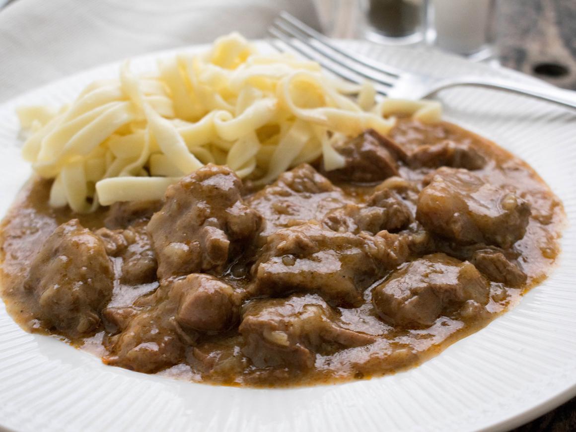 Butterzartes Rahmgulasch