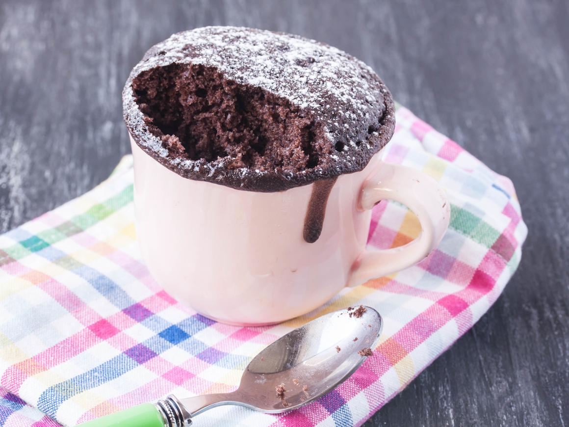 Tassenbrownie aus der Mikrowelle