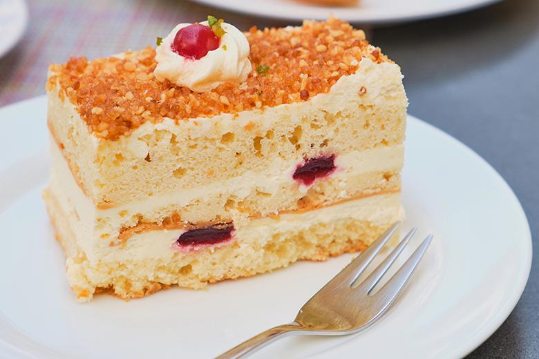 Frankfurter Kranz Schnitten vom Blech