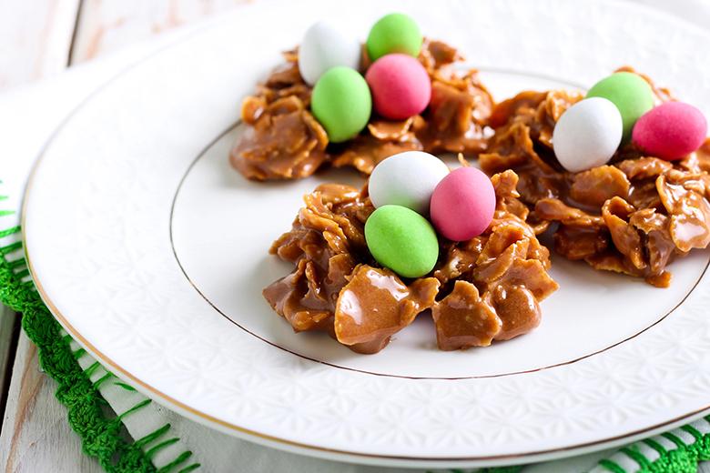 Schoko-Cornflakes-Nester