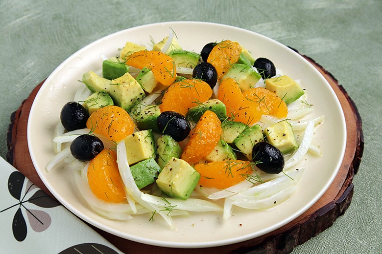 Fenchel-Avocado-Salat