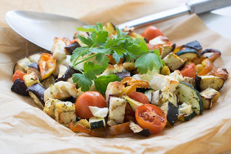 Ofengemüse mit Feta