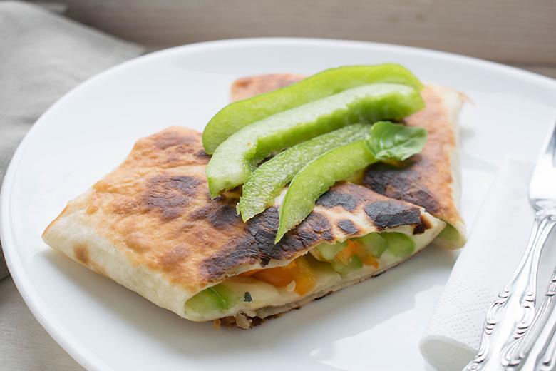 Quesadillas mit Gemüse