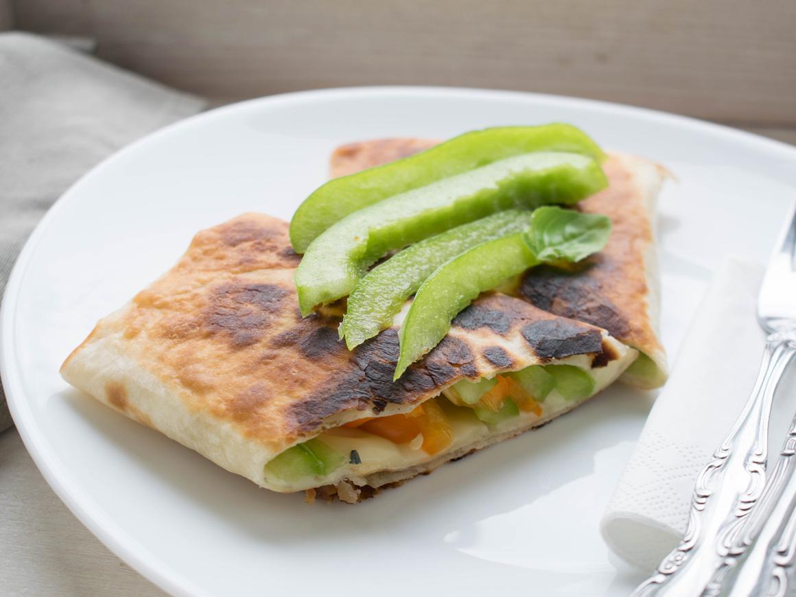Quesadillas mit Gemüse