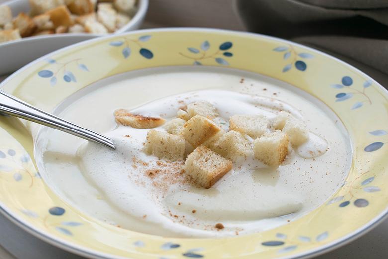 Terlaner Weißweinsuppe