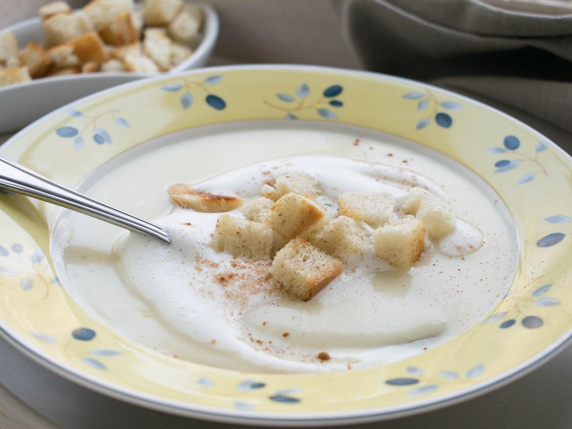 Terlaner Weißweinsuppe