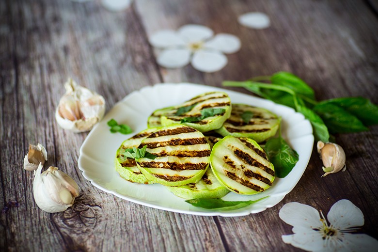 Gegrillte Zucchini