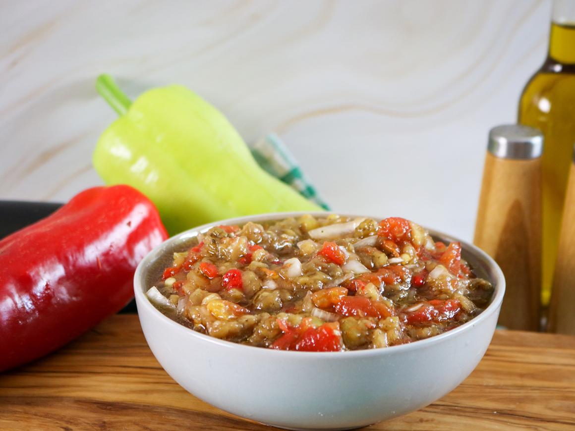 Türkischer Auberginensalat