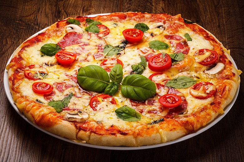 Pizza vom Grill
