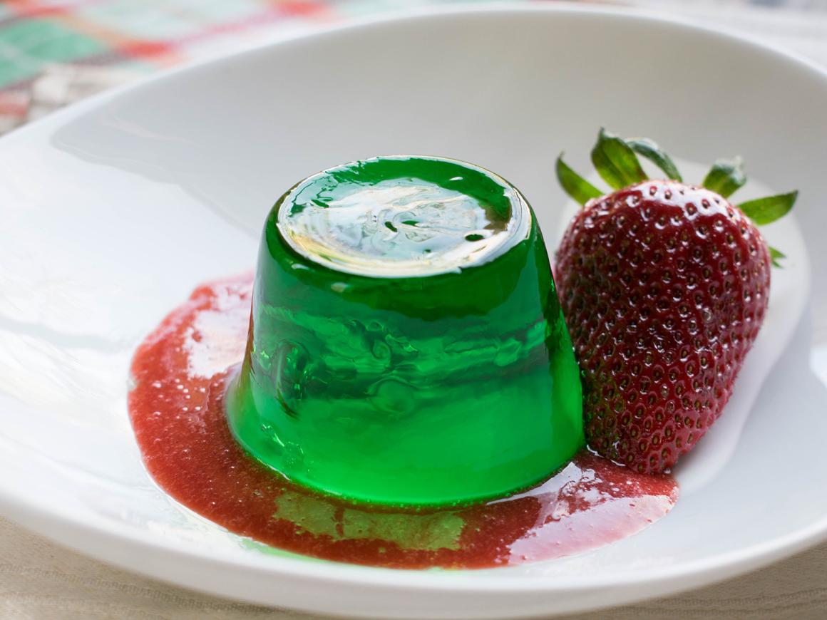 Waldmeister-Wackelpudding