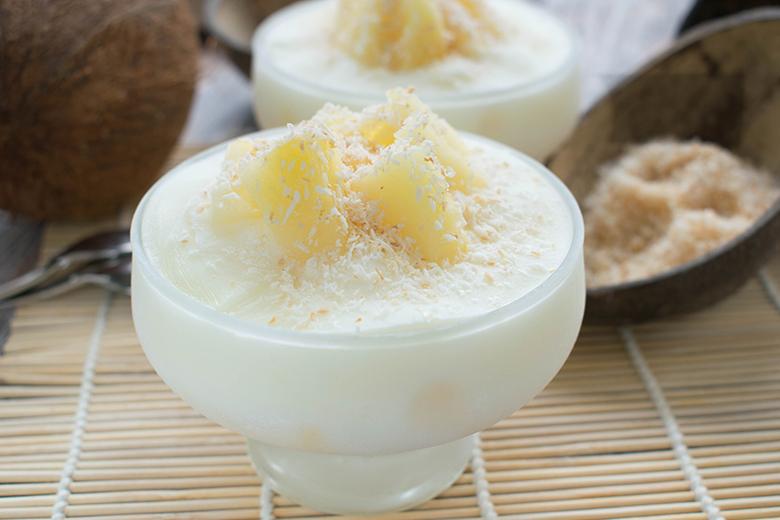 Kokos-Ananas-Dessert