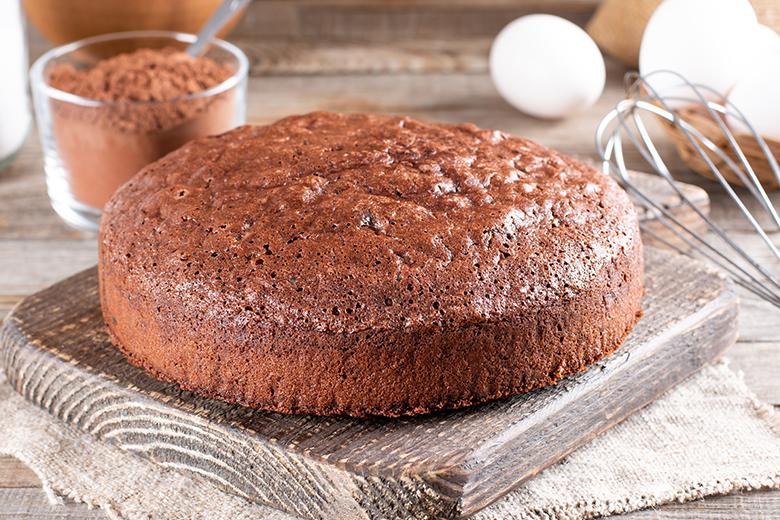 Tortenboden mit Kakao