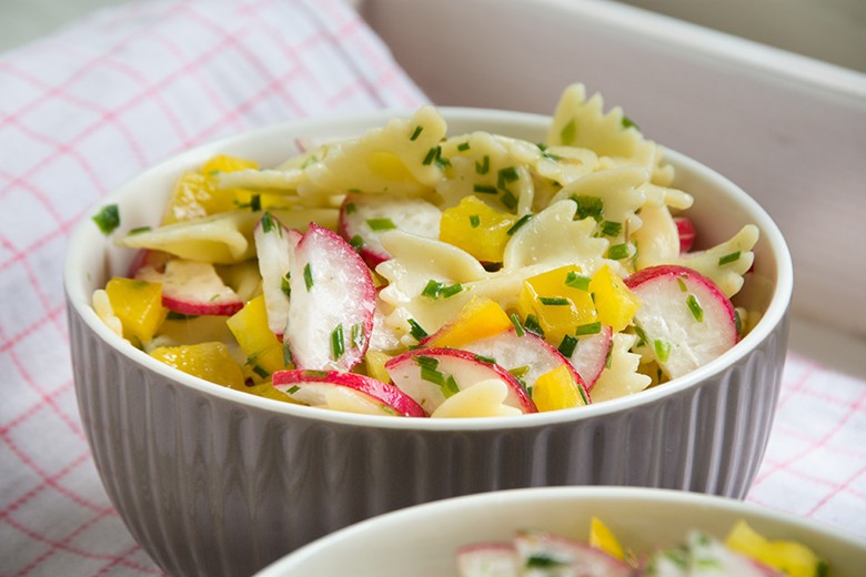 Bunter Nudelsalat