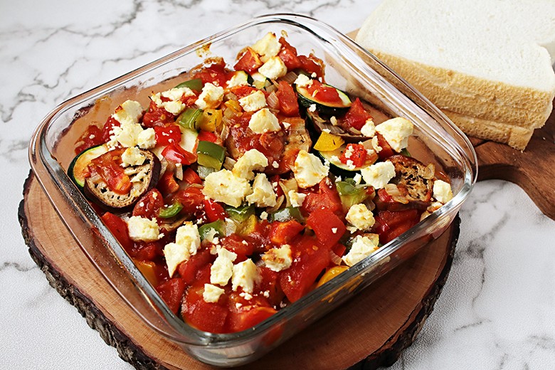 Ratatouille aus dem Backofen