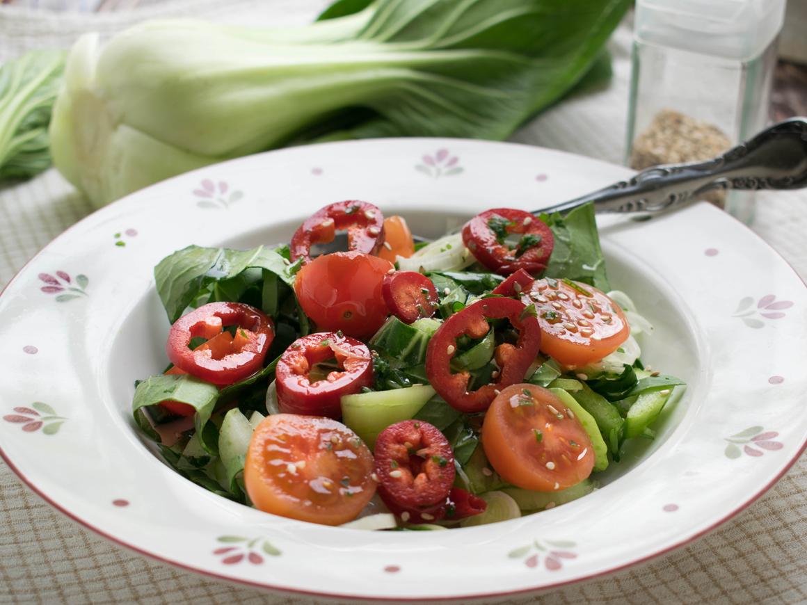 Pak Choi Salat