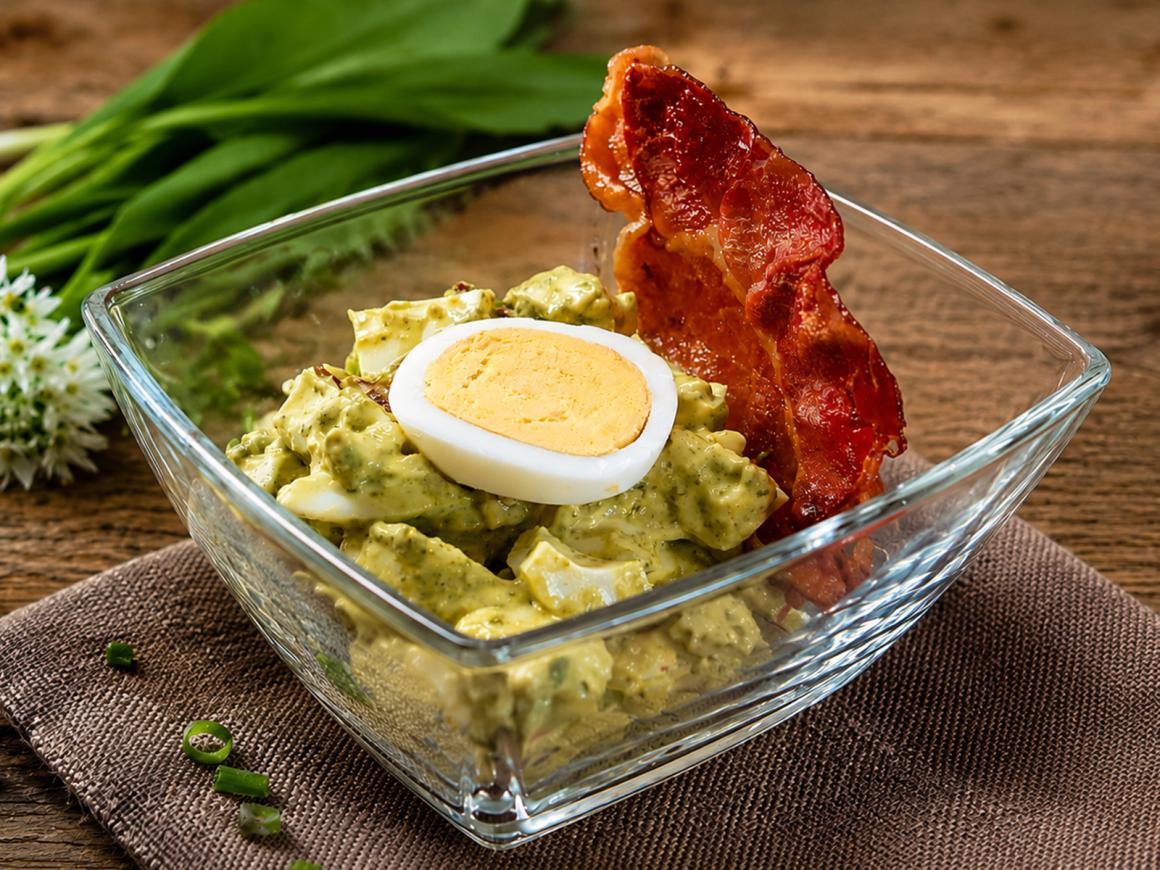 Eier-Bärlauch-Aufstrich
