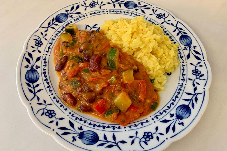 Kidneybohnen-Pfanne