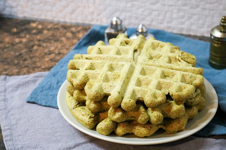 Erbsenwaffeln