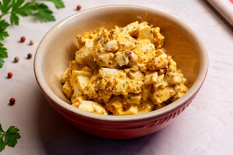 Eier-Camembert Salat