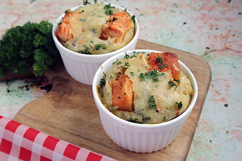 Lachs-Muffins