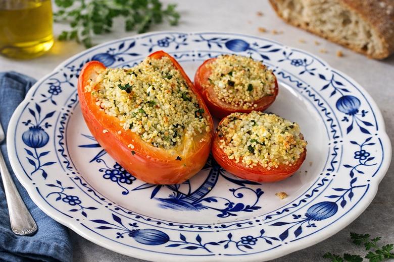 Gefüllte Paprika mit Couscous