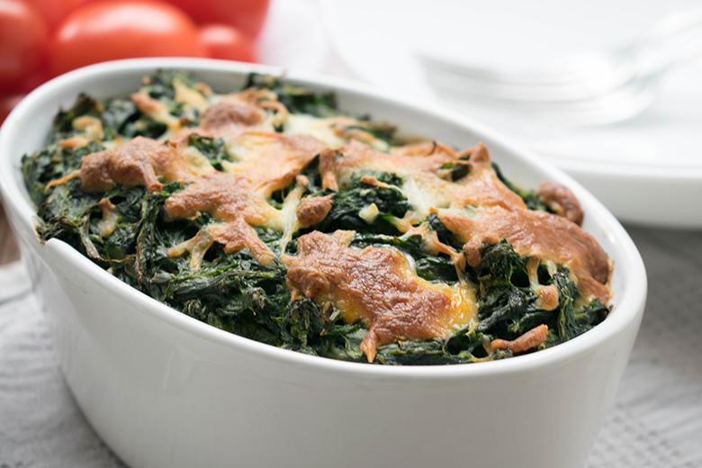 Low Carb Spinatauflauf