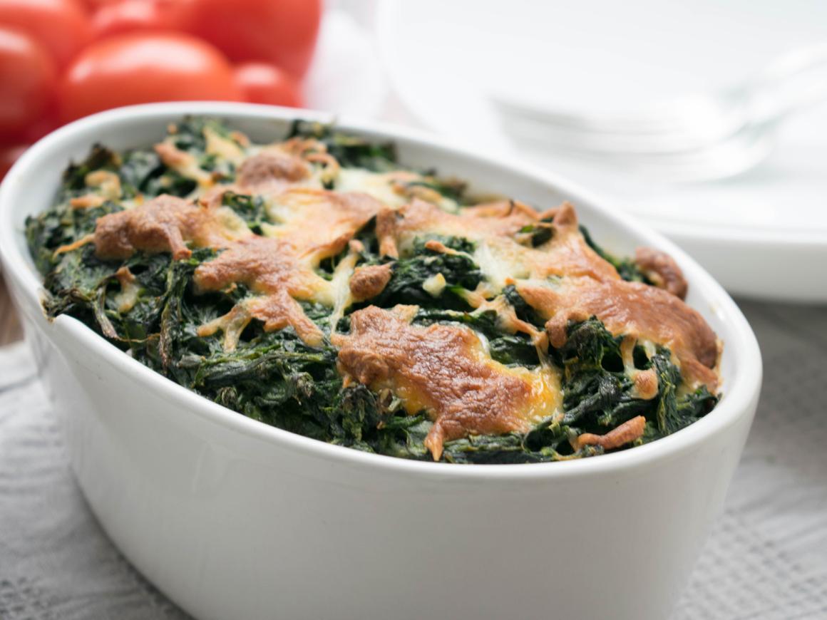 Low Carb Spinatauflauf
