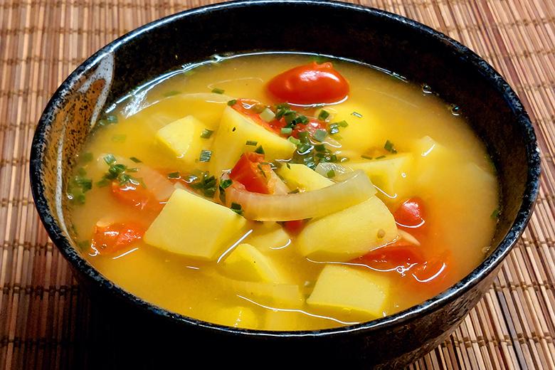 Kartoffel-Tomatensuppe