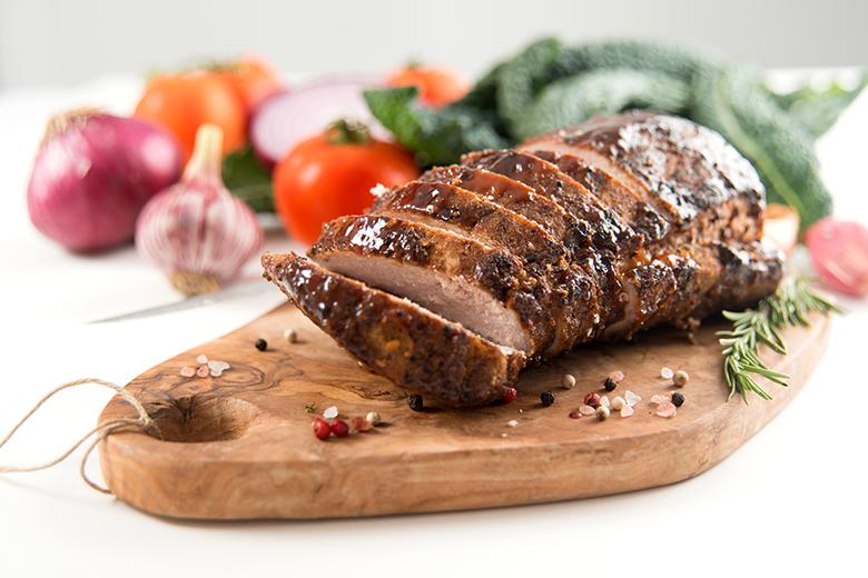 Gegrillte Schweinelende