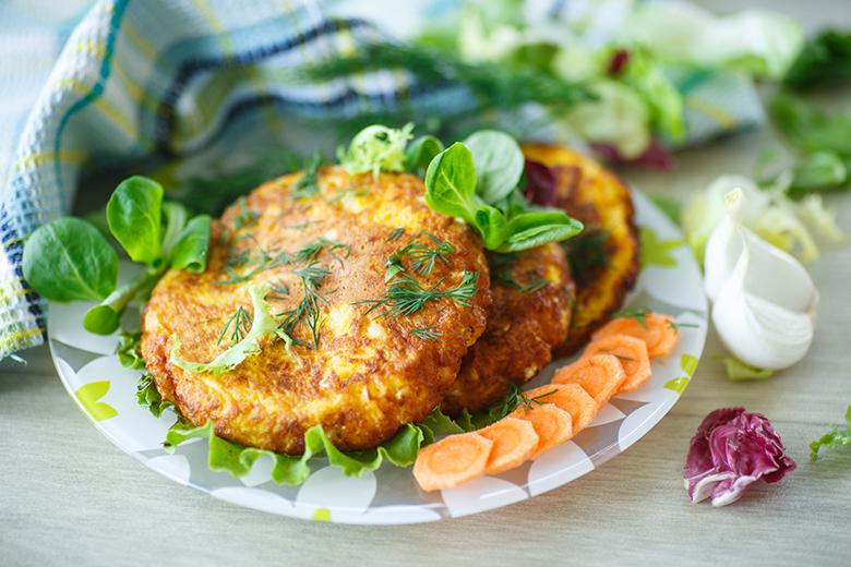 Gemüse-Kartoffelpuffer