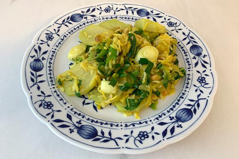 Kohlrabi-Curry