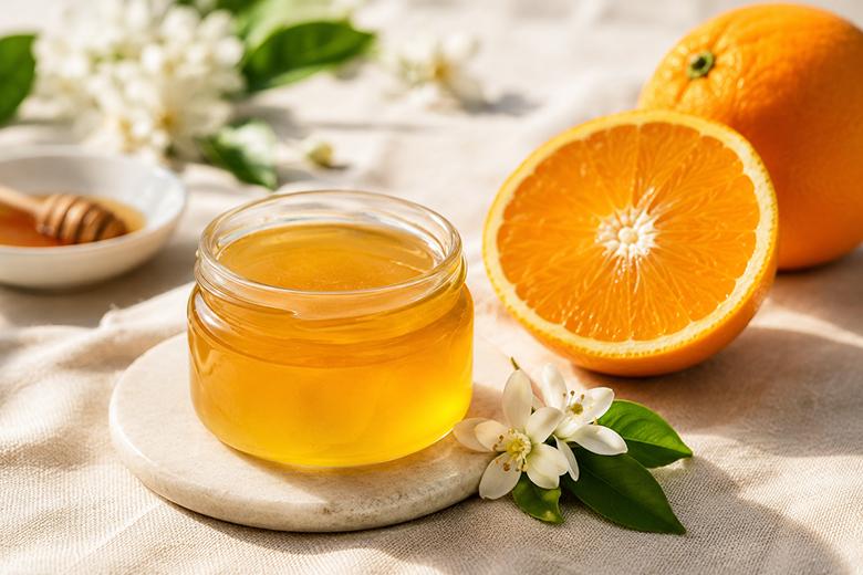 Orangen-Honig