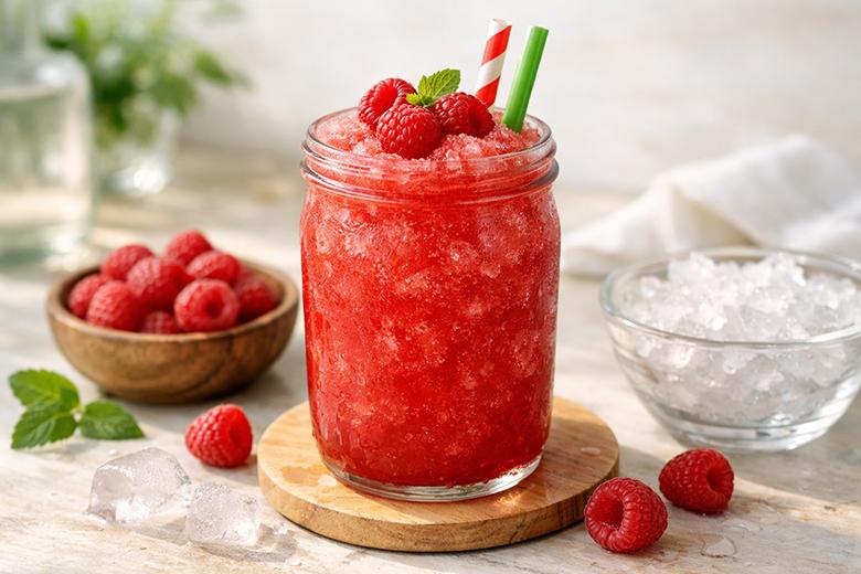 Himbeer-Slushie